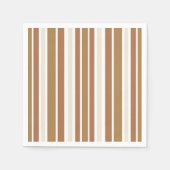 Golden Beach Sand Stripes Servet (Voorkant)
