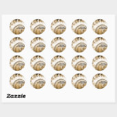 Golden Beach Shell Niets is onmogelijke Sticker (Vel)