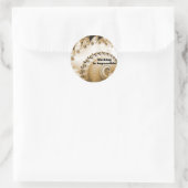 Golden Beach Shell Niets is onmogelijke Sticker (Tas)