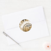 Golden Beach Shell Niets is onmogelijke Sticker (Envelop)