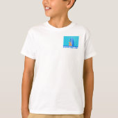 Golden Beach vibes alleen voor Kinderen" T-shirt (Voorkant)