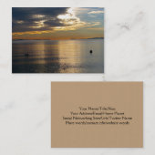 Golden Beams Visitekaartje (Voorkant / Achterkant)