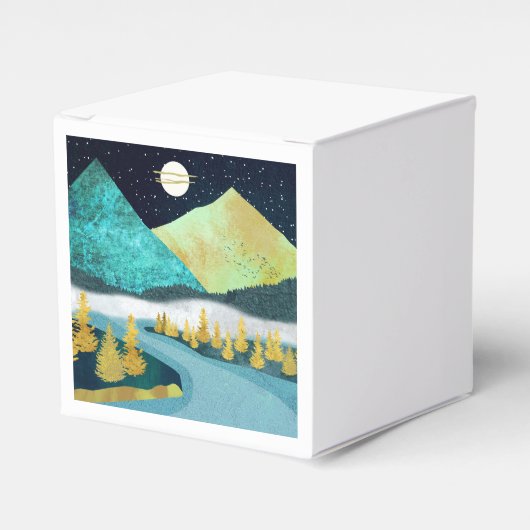 Golden Bedankdoosjes (Voorkant Zijde)