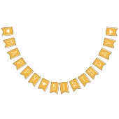 Golden Bee Happy Birthday Vlaggetjes (Alle)