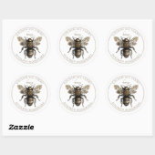 Golden Bee Honey Farms Sticker (Vel)