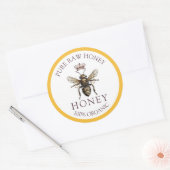 Golden Bee Honey Label (Envelop)