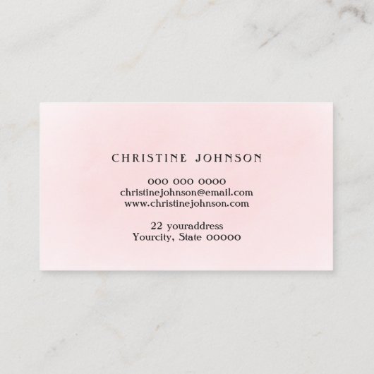 Golden Bee logo Visitekaartje (Achterkant)