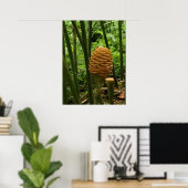 Golden Beehive Ginger Plant Poster (Thuiskantoor)