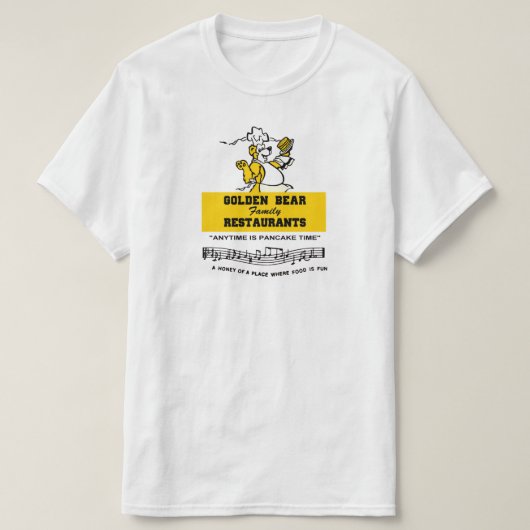 Golden Beer Restaurants, Illinois T-shirt (Design voorkant)
