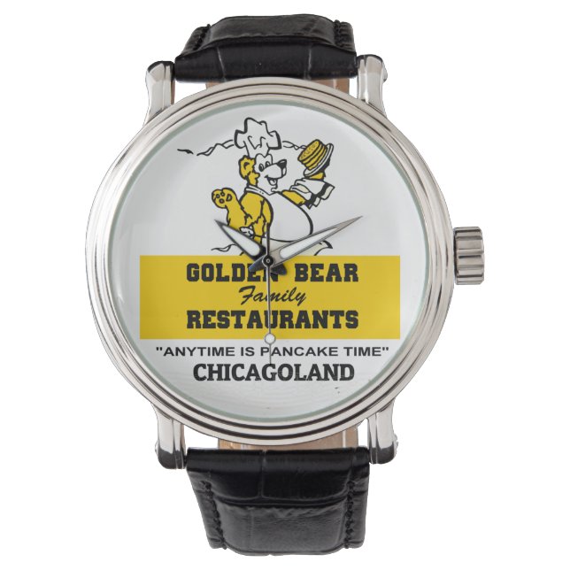 Golden Beer Restaurants in Illinois Horloge (Voorkant)