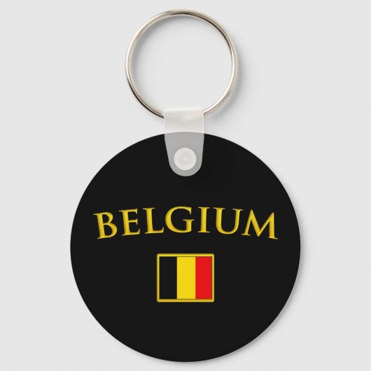 Golden Belgium Sleutelhanger (Voorkant)
