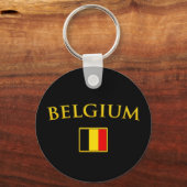 Golden Belgium Sleutelhanger (Voorkant)