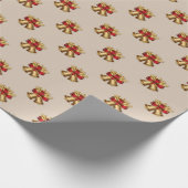 Golden Bells Cadeaupapier (Hoek)