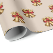 Golden Bells Cadeaupapier (Rol Hoek)