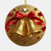 Golden Bells Holiday Ornament (Voorkant)