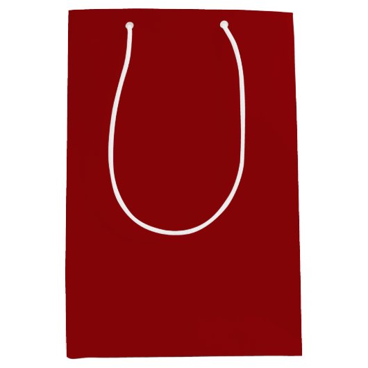 Golden Bells medium Red Cadeauzakje (Voorkant)