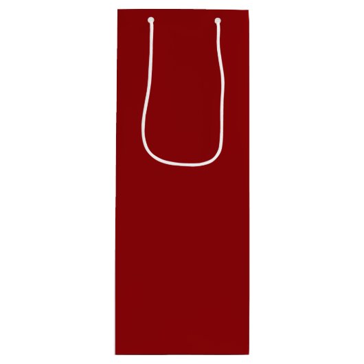 Golden Bells medium Red Wijn Cadeautas (Voorkant)