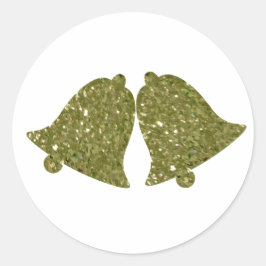 Golden Bells Ronde Sticker