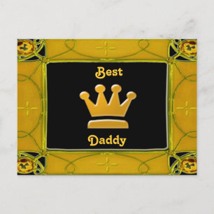 Golden Best Papa Briefkaart