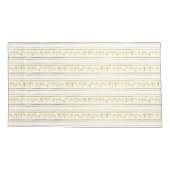 Golden Biblical Gezegde Paleo Hebrew Folie Kussensloop (Achterkant)