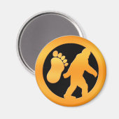 Golden Bigfoot Magneet (Voorkant / Achterkant)