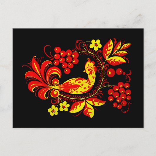 Golden Bird Briefkaart (Voorkant)