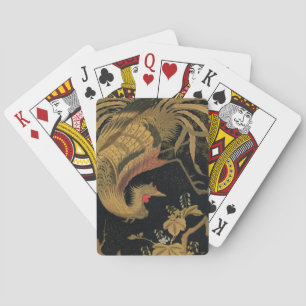 Golden Bird Japans Klassiek Antiek Pokerkaarten