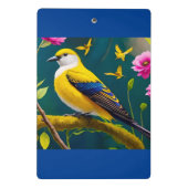 Golden Bird Mini Klembord (Achterkant)