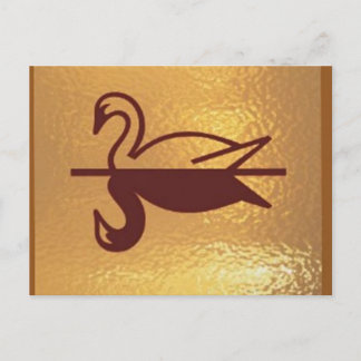 Golden Birds Duck Briefkaart