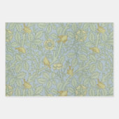 Golden Birds  Morris Pattern Rozen Inpakpapier Vel (Voorkant 3)