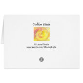 Golden Birth (Achterkant Horizontaal)