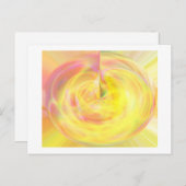 Golden Birth Aankondigingskaart (Voorkant / Achterkant)