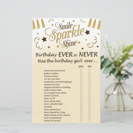 Golden Birthday Ever of Nooit Game (Staand voorkant)