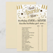 Golden Birthday Ever of Nooit Game (Voorkant / Achterkant)