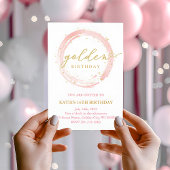 Golden Birthday Uitnodiging
