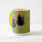 Golden Black Chickens, Coffee-Mok Mok (Voorkant links)