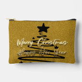 Golden Black Pouch Etui (Voorkant)