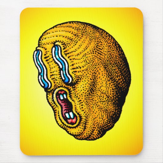 Golden Blaurghb Mousepad Muismat (Voorkant)