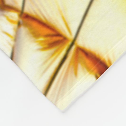 Golden Bling Fleece Deken (Hoek)