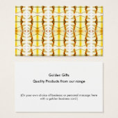 Golden Bling. Visitekaartje (Voorkant /achterkant)