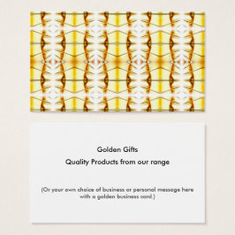 Golden Bling. Visitekaartje