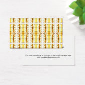 Golden Bling. Visitekaartje (Bureau)