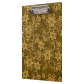 Golden  bloempatroon klembord (Links)