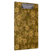Golden  bloempatroon klembord (Rechts)