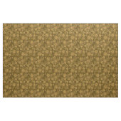 Golden bloempatroon stof (Fat Quarter)