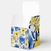 Golden Bloom Gift Cube Bedankdoosjes (Geopend)