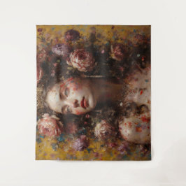 Golden Bloom Goddess – Large Horizontal Wall Tapes Wandkleed