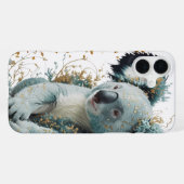 Golden Bloom Koala iPhone Hoesje (Achterkant horizontaal)