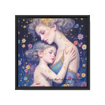 Golden Bloom Mother & Child Love