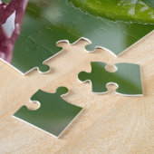 Golden Bloom Trio | Gele Roos Botanisch Legpuzzel (Zijkant)